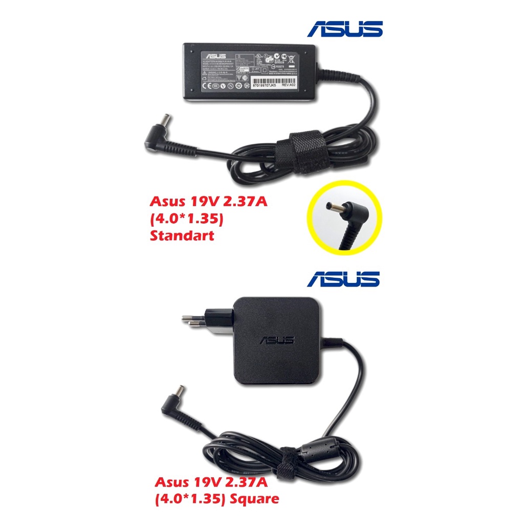 Jual ADAPTOR ASUS 19V 2.37A (4.0*1.35MM) X441 X441N X441U X441UV X441UA
