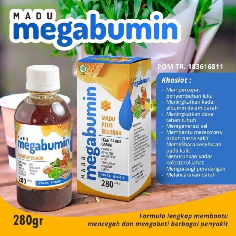 Jual Madu Megabumin Madu Plus Minyak Ikan Gabus | Shopee Indonesia