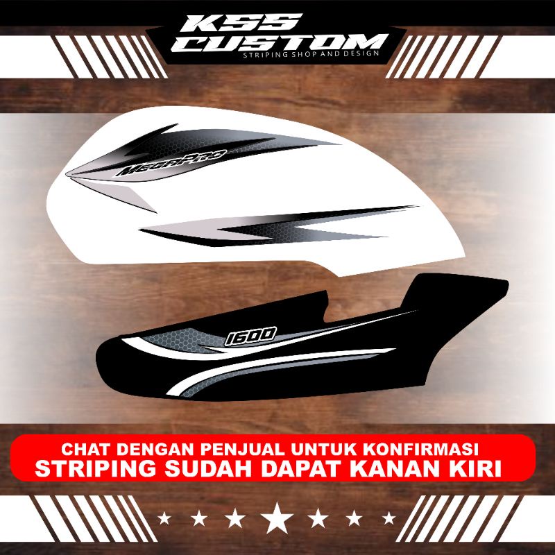 Jual striping mp hiu - stiker megapro hiu - les stiker megapro hiu mp ...