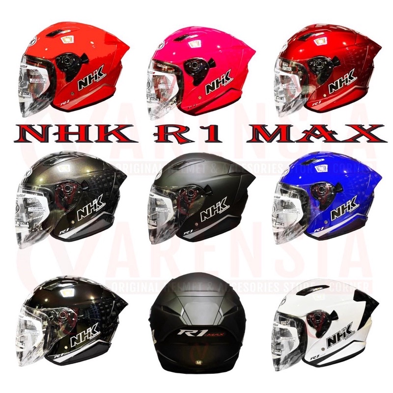 Jual helm nhk r1 max | Shopee Indonesia