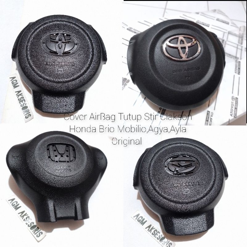 Jual Cover AirBag Tutup Stir Honda Brio Mobilio,Agya,Ayla,Rush Original