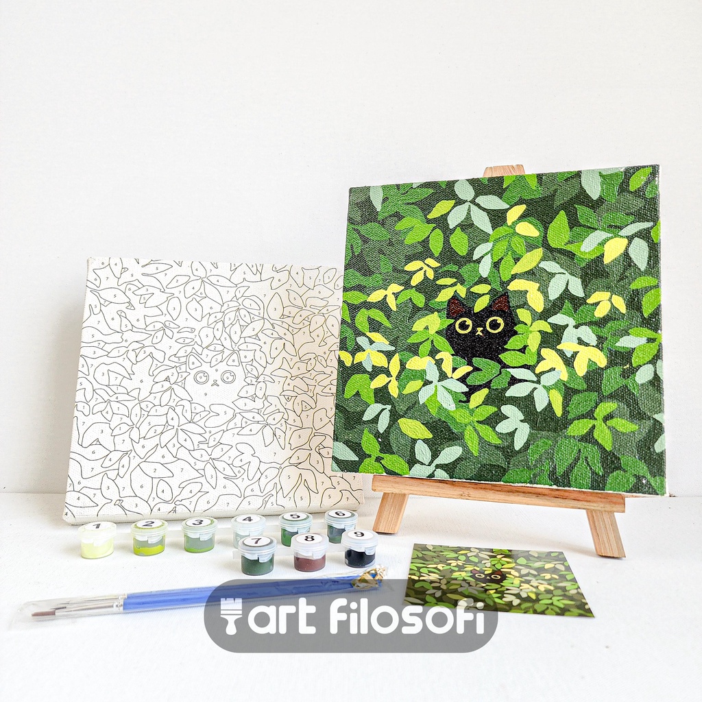 Jual Paint By Number 20x20cm DIY Kit | Shopee Indonesia