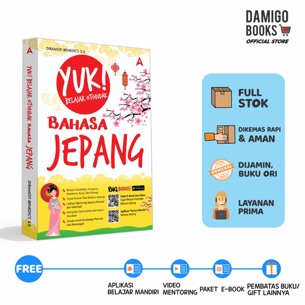 Jual Buku Bahasa Jepang - Yuk! Belajar Otodidak Bahasa Jepang | Shopee ...