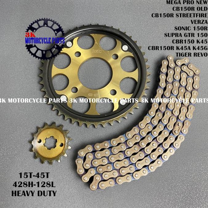 Jual Gear Gir Set Gear Gir Paket Cb150r Cbr150r Verza Sonic 150 Supra