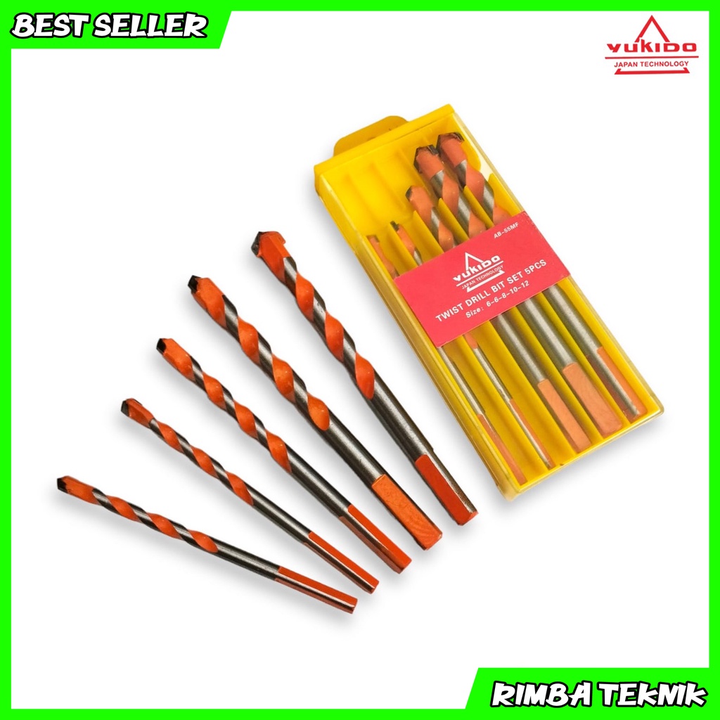 DYNA TOOLS HSS Valve Stem Guide Reamers Set – 5 Pieces: 4.5mm, 5mm, 5.5mm, 6mm, 7mm – Premium High-Speed Steel