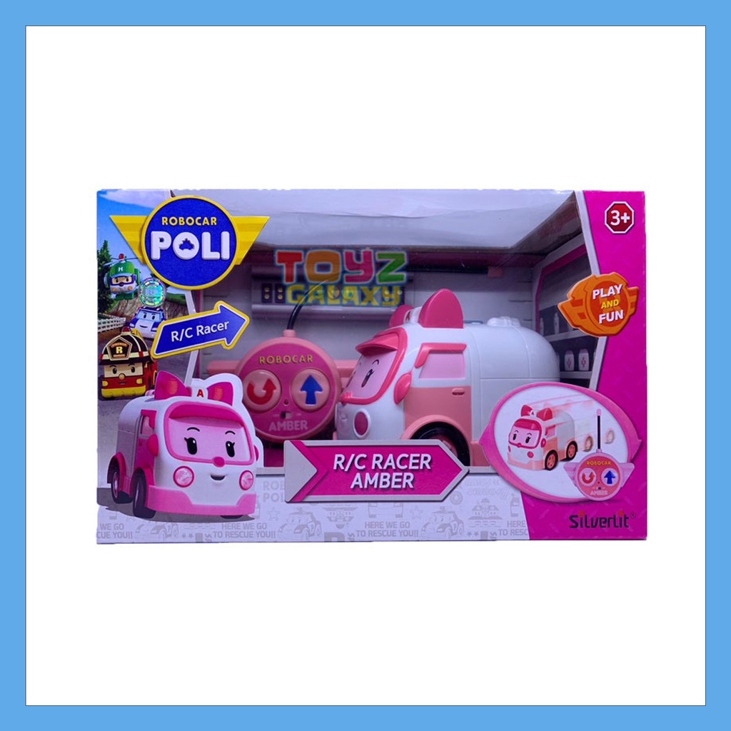 Jual ROBOCAR POLI - R/C RACER AMBER - ORIGINAL | Shopee Indonesia