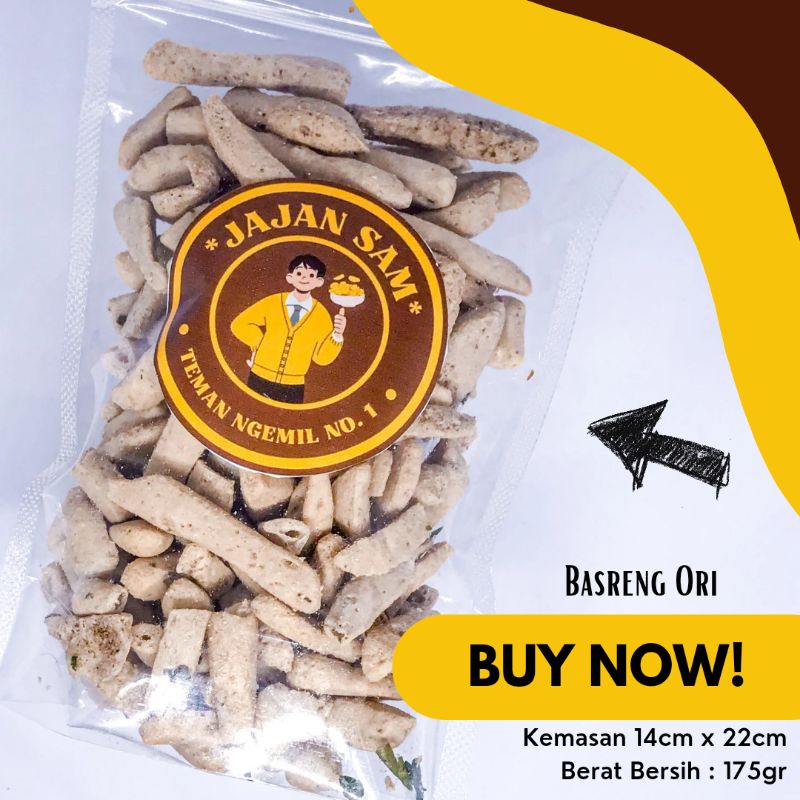 Jual BASRENG ORI 175gr | CAMILAN MURAH & ENAK | JAJAN SAM | Shopee ...