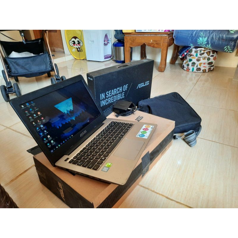 Jual Asus A456ur Core I5 Ddr4 Nvidia Geforce 930 Ram 8gb Ssd 256gbfullset Shopee Indonesia 3757