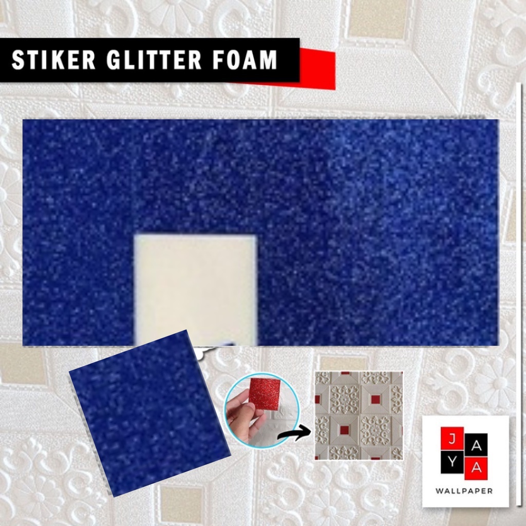 Jual STICKER GLITTER FOAM ISI 8PCS | Shopee Indonesia