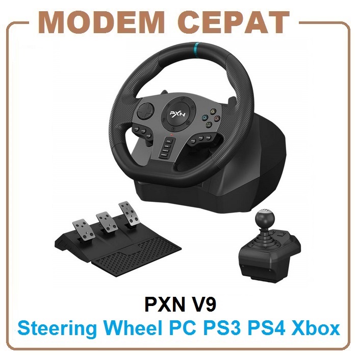 Jual PXN V9 Driving Racing Steering Wheel Alternatif Logitech G29 Shopee Indonesia
