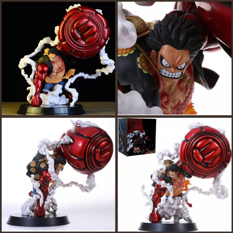 Jual Action Figure One Piece Monkey D Luffy Gear 4 King Kong Gun ...