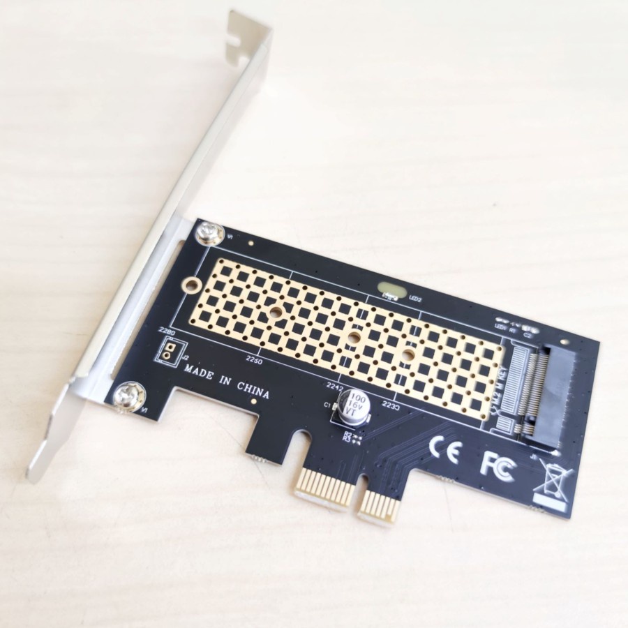 Jual PCI EXPRESS X1 M.2 NVME SSD NGFF KEY M2 PCIE 3.0 ADAPTER PCIE ...
