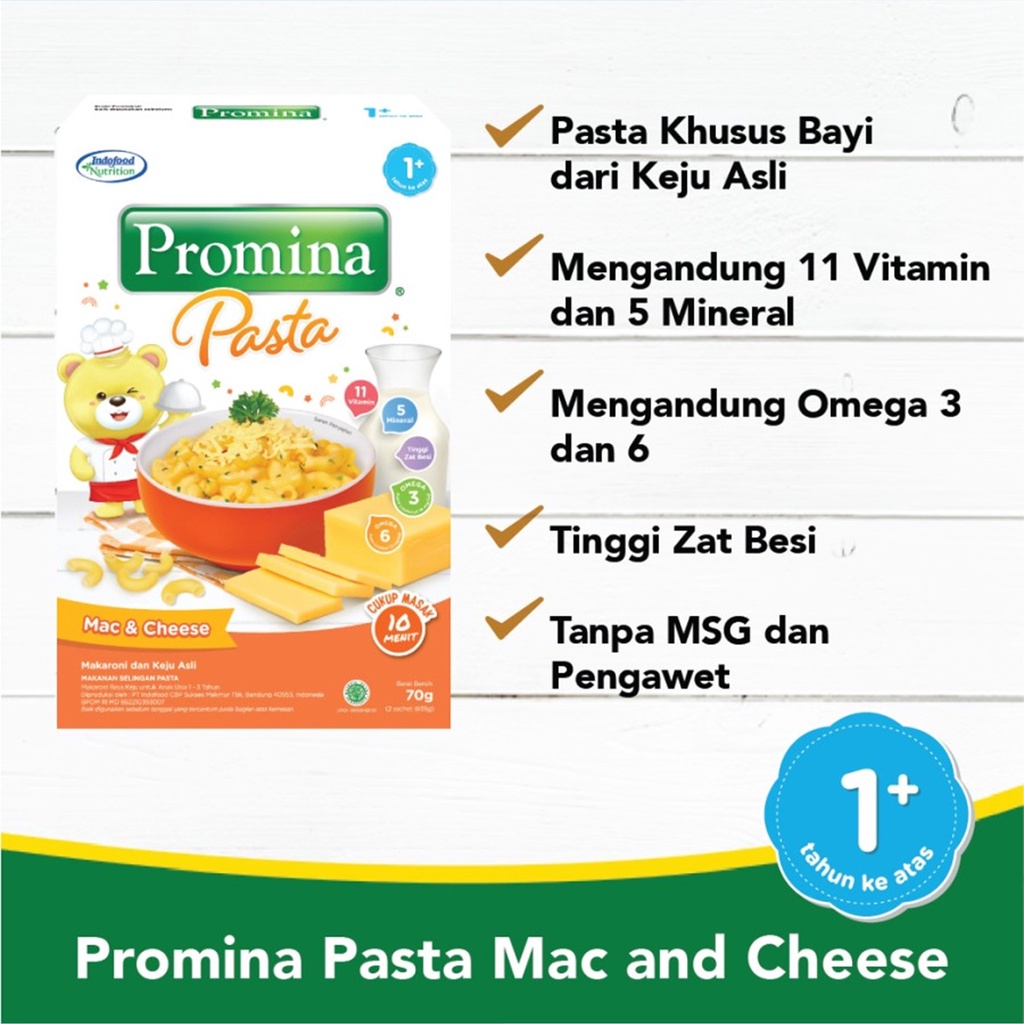 Jual Promina Pasta Mac and Cheese Box 70 Gr X 1 Pc | Shopee Indonesia