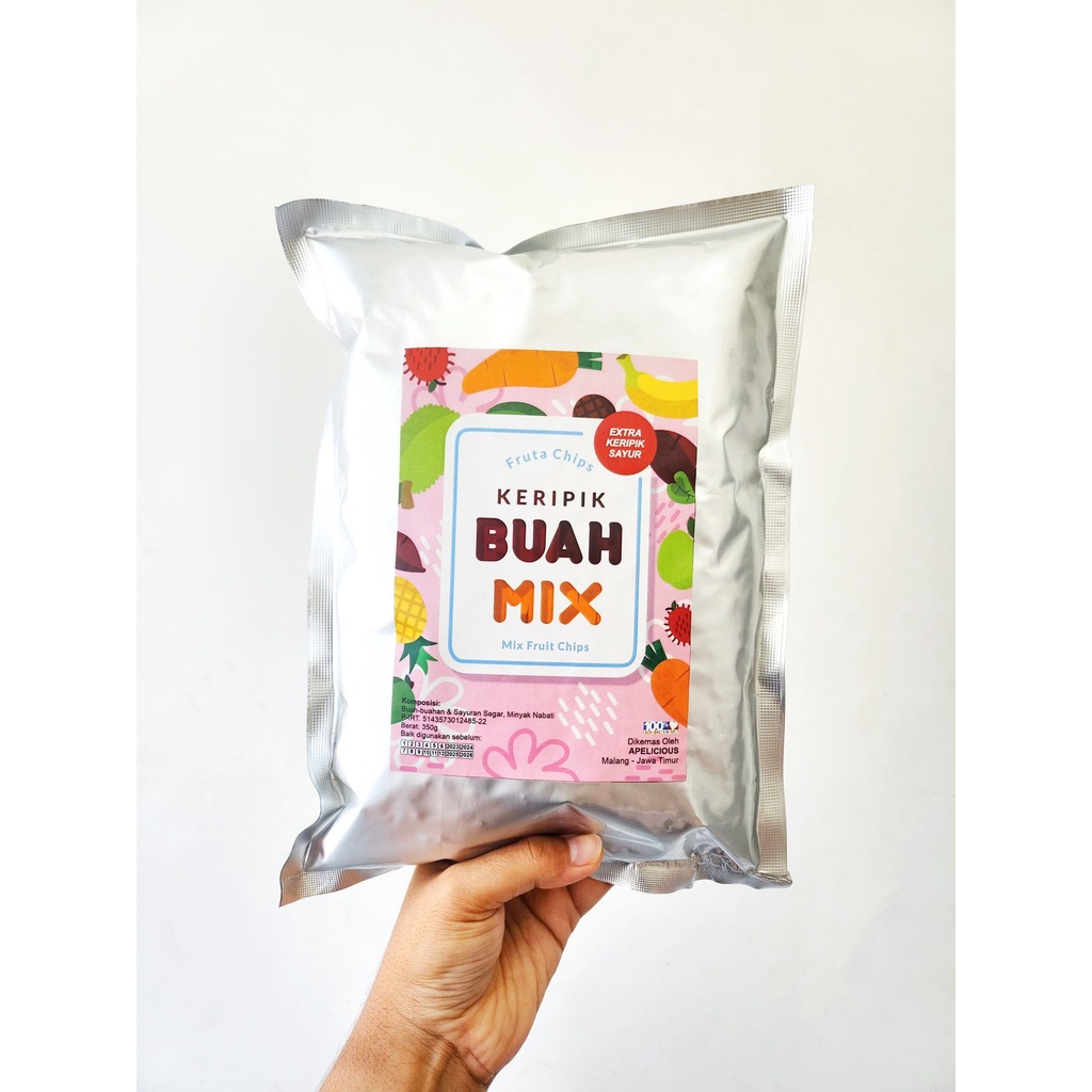 Jual Apelicious Keripik Buah Mix Extra Keripik Sayur 350g Shopee