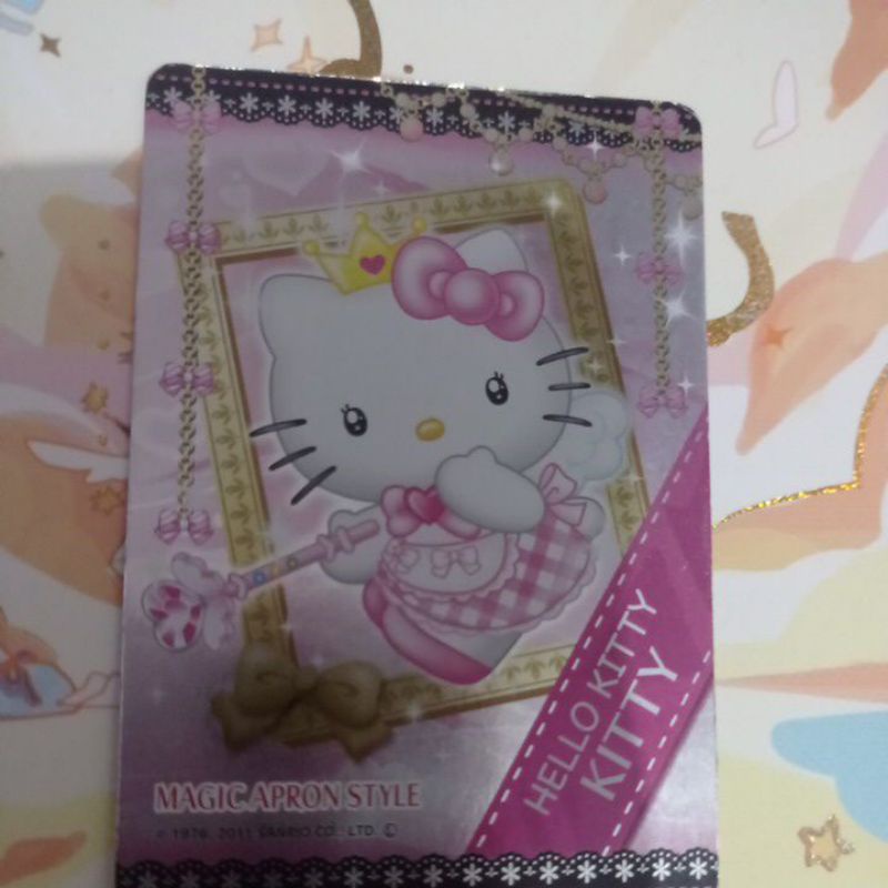 Jual [PRELOVED] KARTU HELLO KITTY APRON OF MAGIC CHARACTER CARD 1 ...