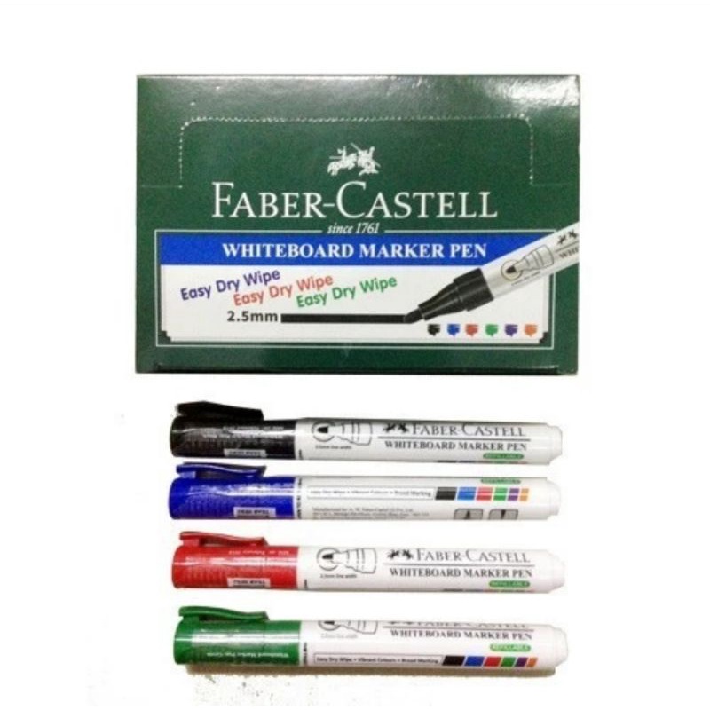 Jual Spidol Whiteboard Faber Castell Whiteboard Marker Shopee Indonesia