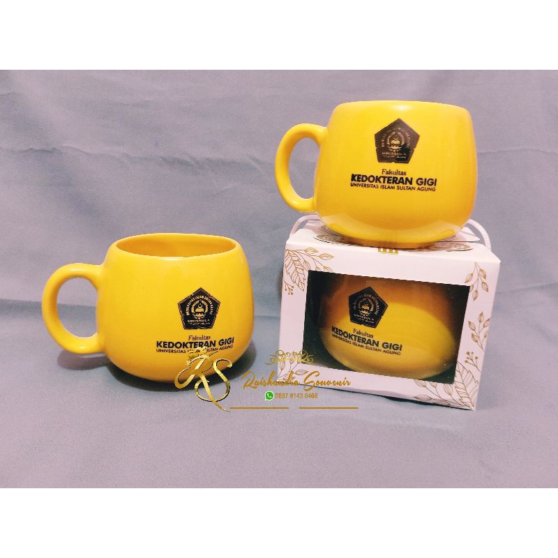 Jual SOUVENIR MUG DONUT + kemasan box ,SOUVENIR MUG CUSTOM + kemasan