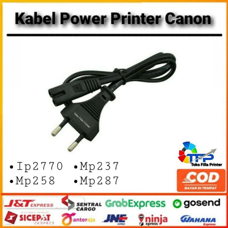 Jual Kabel Power Printer Canon Ip2770 Mp237 Mp258 Mp287 Shopee Indonesia 7138