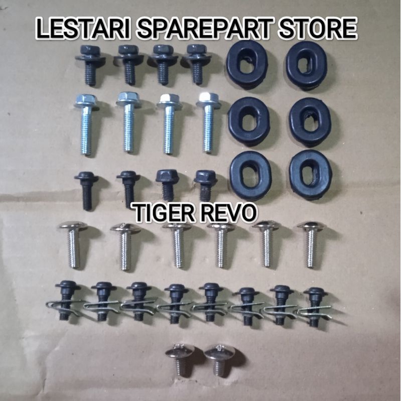 Jual Baut Baud Full Body Honda Tiger Revo Karet Shopee Indonesia