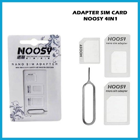 Jual SIM Card Adapter 3 in 1 (Micro, Nano, Mini) | Shopee Indonesia