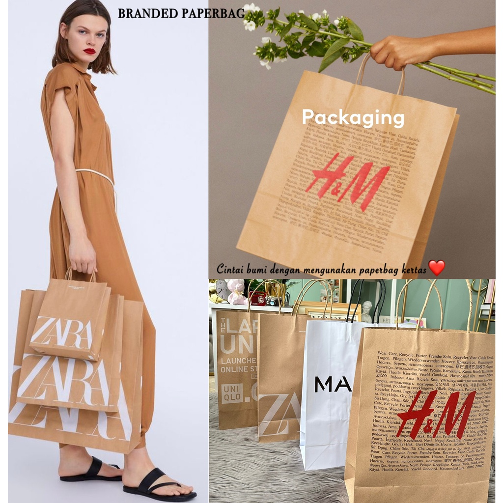 Jual Paperbag Original Ukuran Besar Dan Tebal Shopee Indonesia