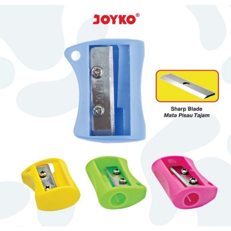 Jual Rautan Joyko B-84 Sharpener 1 Lubang | Shopee Indonesia