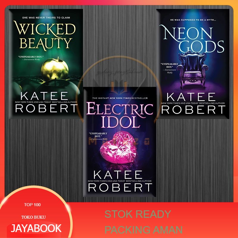 Jual Buku Neon Gods , Electric Idol , Wicked Beauty by Katee Robert Shopee Indonesia