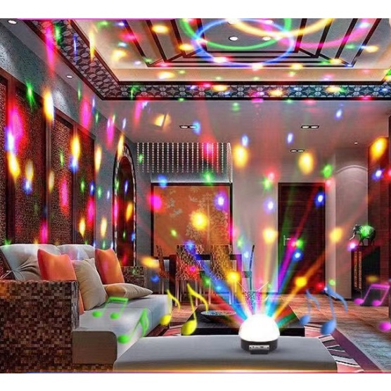 Jual Lampu Kamar Estetik Dengan Bluetooth / gradien 9 warna + berkedip ...