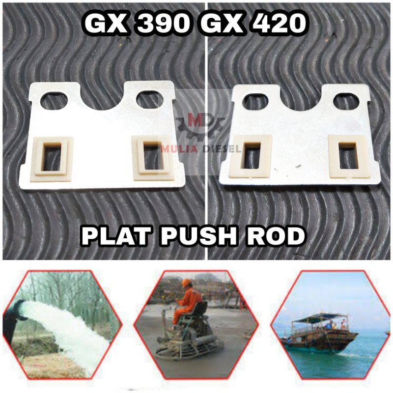 Jual Plat Push Rod Valve Klep Mesin Penggerak Gx Gx Gx Hp