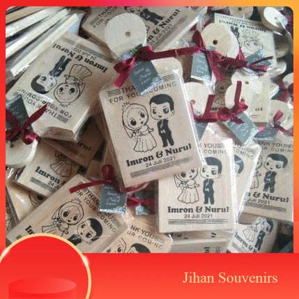 Jual Souvenir Wedding Talenan Kayu Custom | Shopee Indonesia