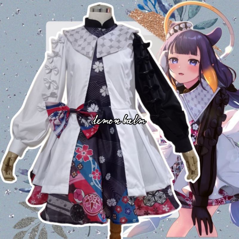 Jual [ REAL PIC ] Ninomae Ina'nis Kostum Cosplay Virtual YouTuber ...