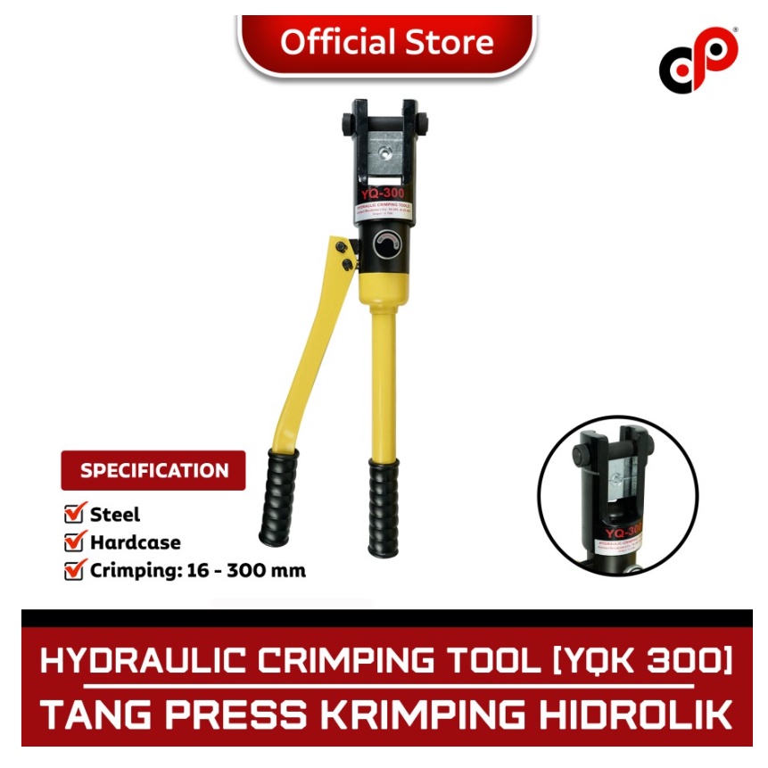 Jual Tang Press Krimping Hidrolik Skun 300 mm - Hydraulic Crimping YQK ...