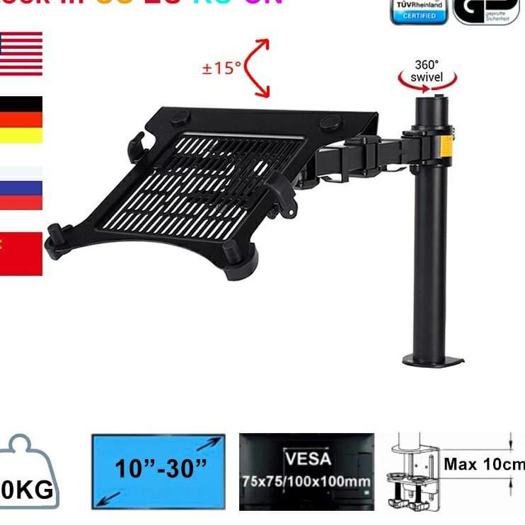 Jual Buruan Beli Km0d8 Bracket Breket Tray Leptop Bracket Penopang