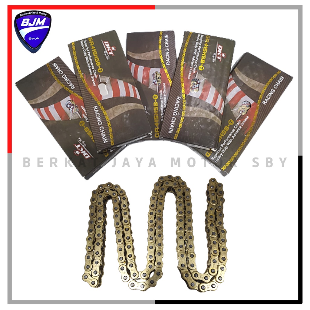 Jual [SIAP KIRIM] RANTAI RANTAE RODA MOTOR DKT 520H 130L 130 L 140L 140 ...