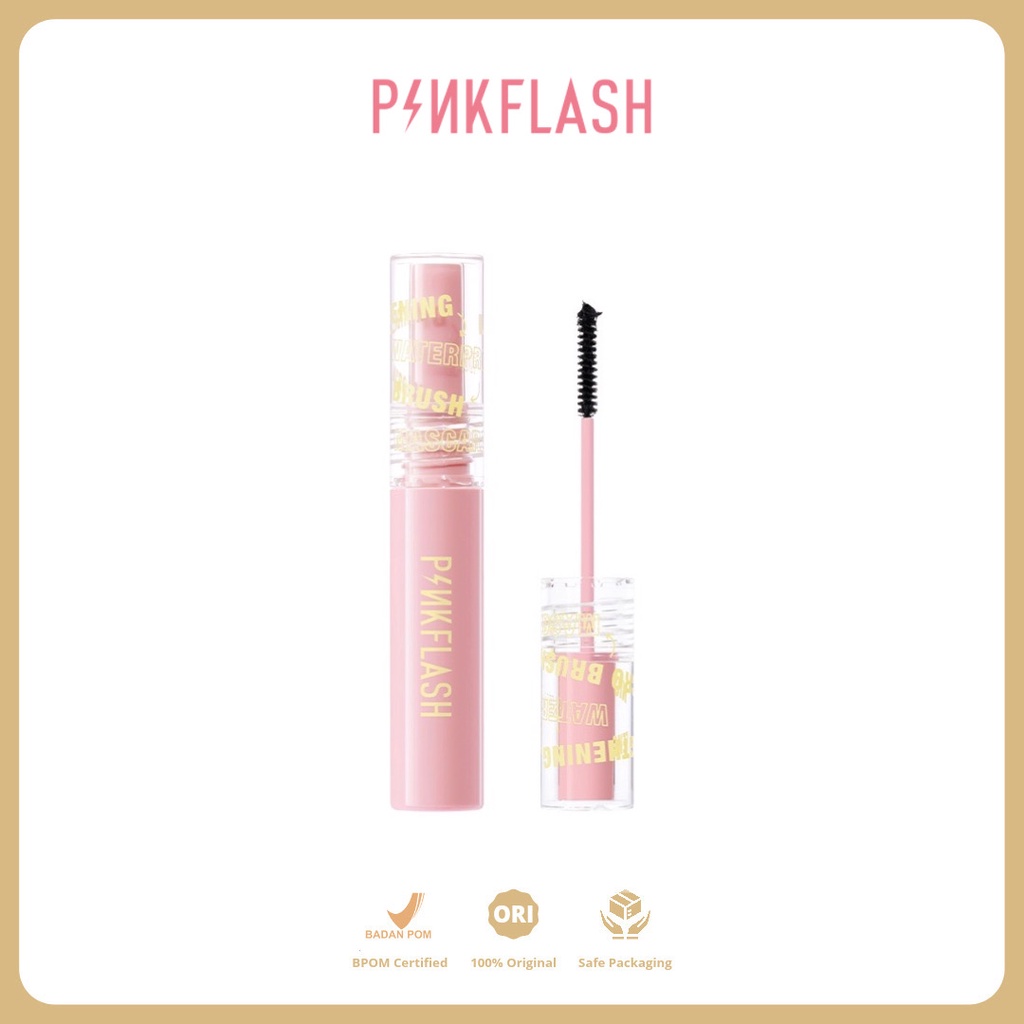 Jual PINKFLASH PINK FLASH Lengthening Waterproof Micro Brush Mascara