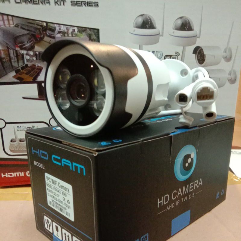 IP CAMERA WIFI OUTDOOR 5MP HD 1080P WATERPROOF