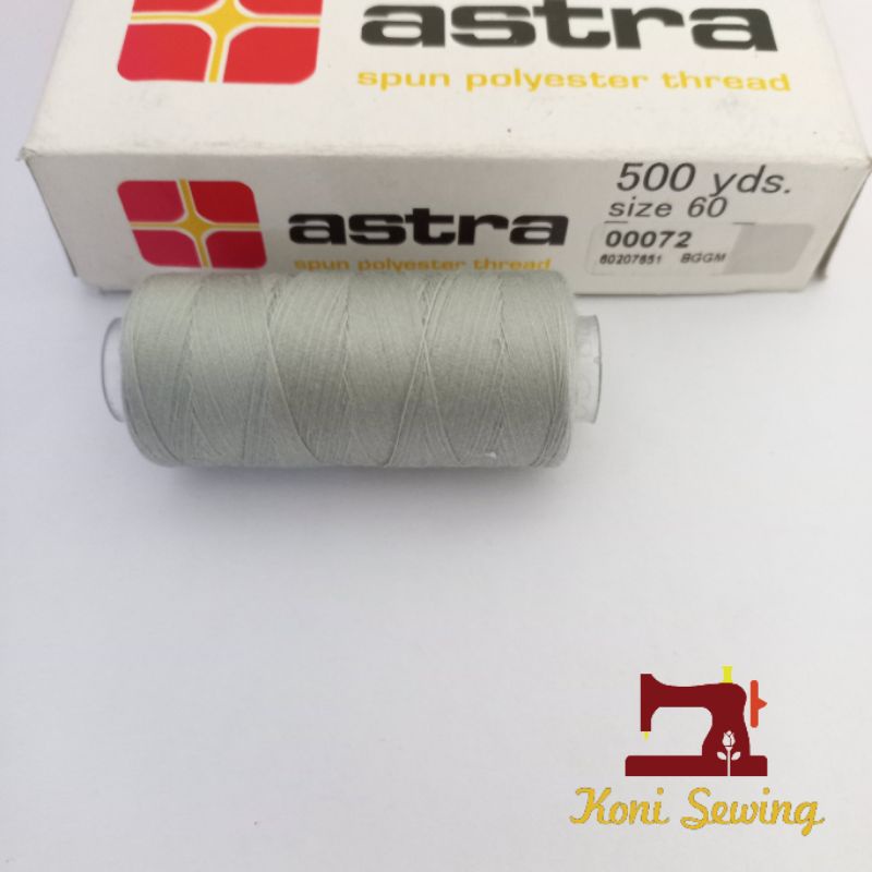 Jual Benang Jahit Astra Yards Original Warna Abu Abu Shopee Indonesia