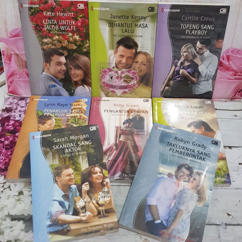 Jual Novel Harlequin Bad Blood/The Notorious Wolfes Series (8 Buku ...