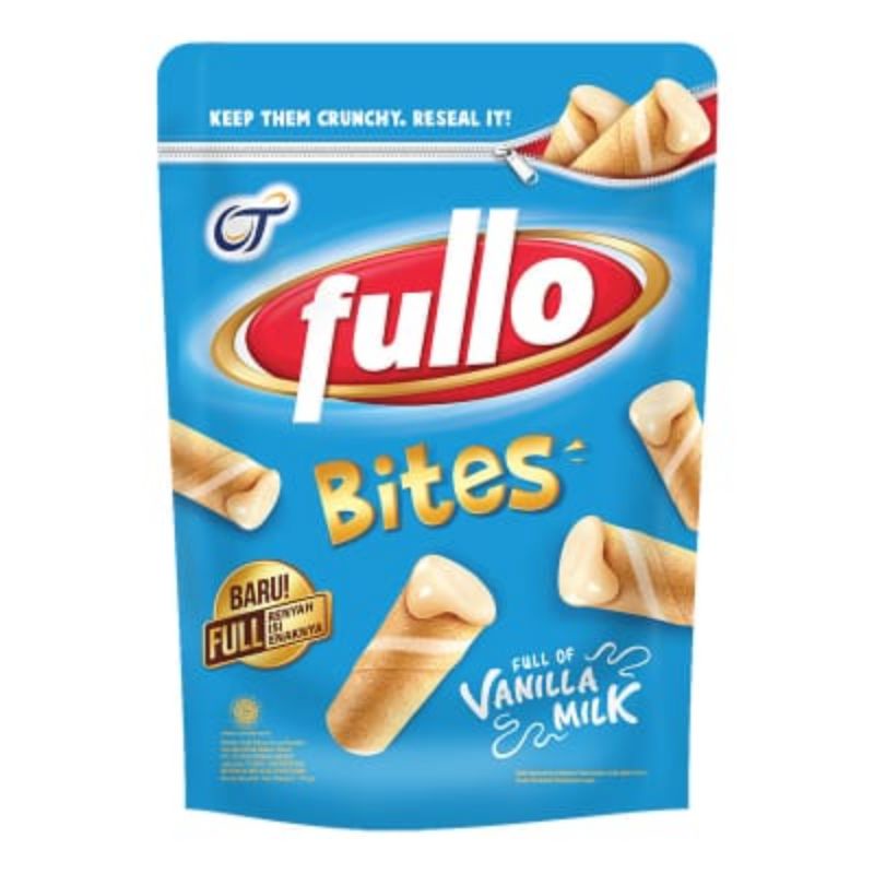 Jual Fullo bites vanilla milk 70gr | Shopee Indonesia