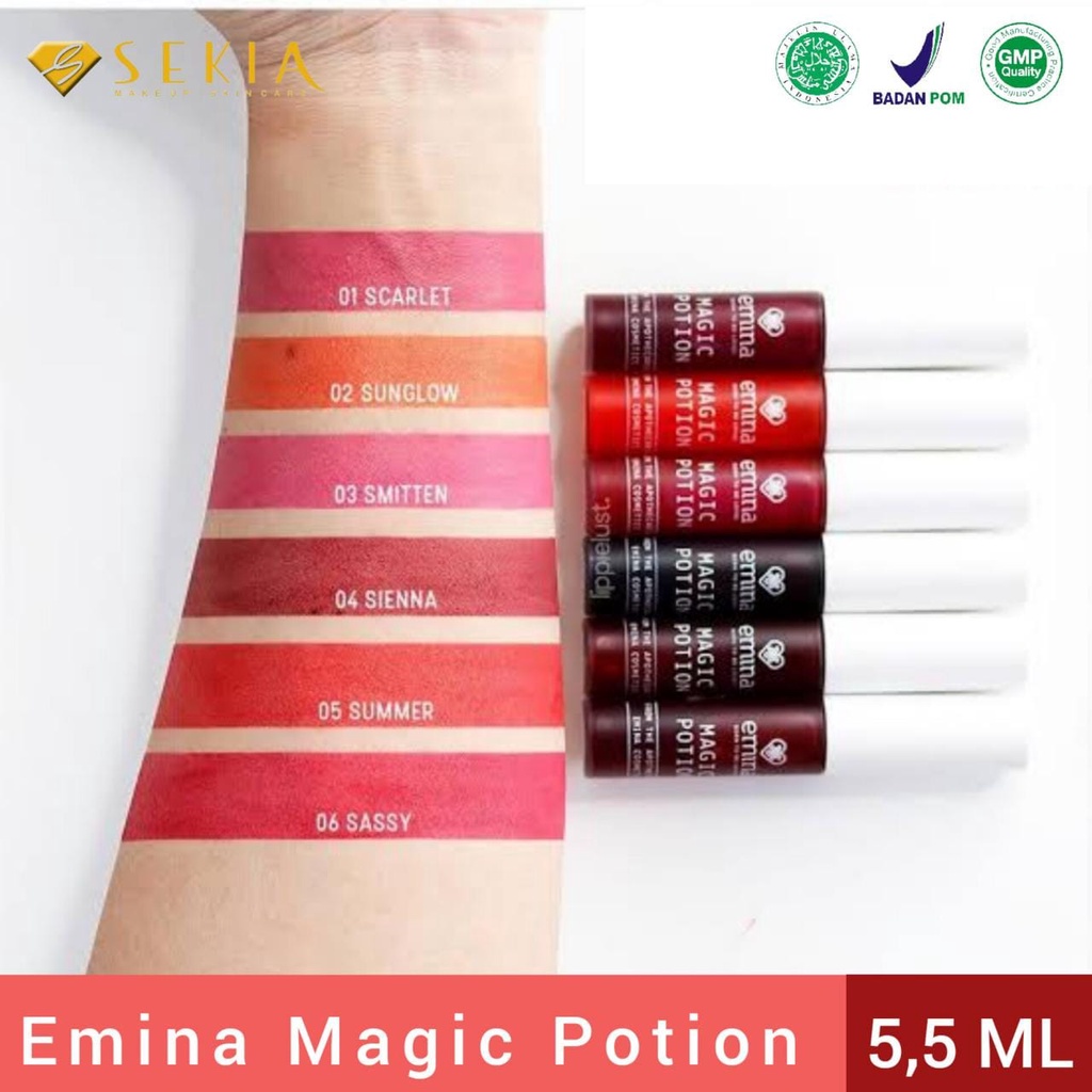 Jual EMINA MAGIC POTION/ EMINA LIPTINT/ LIP TINT Shopee Indonesia