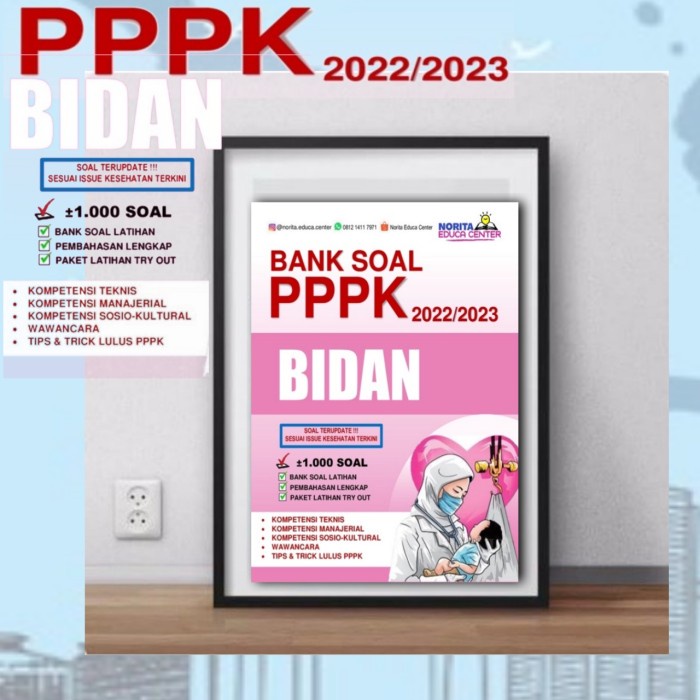 Jual Buku Pppk Bidan 2023 Soal Terupdate Sesuai Issue Kesehatan Terkini ...