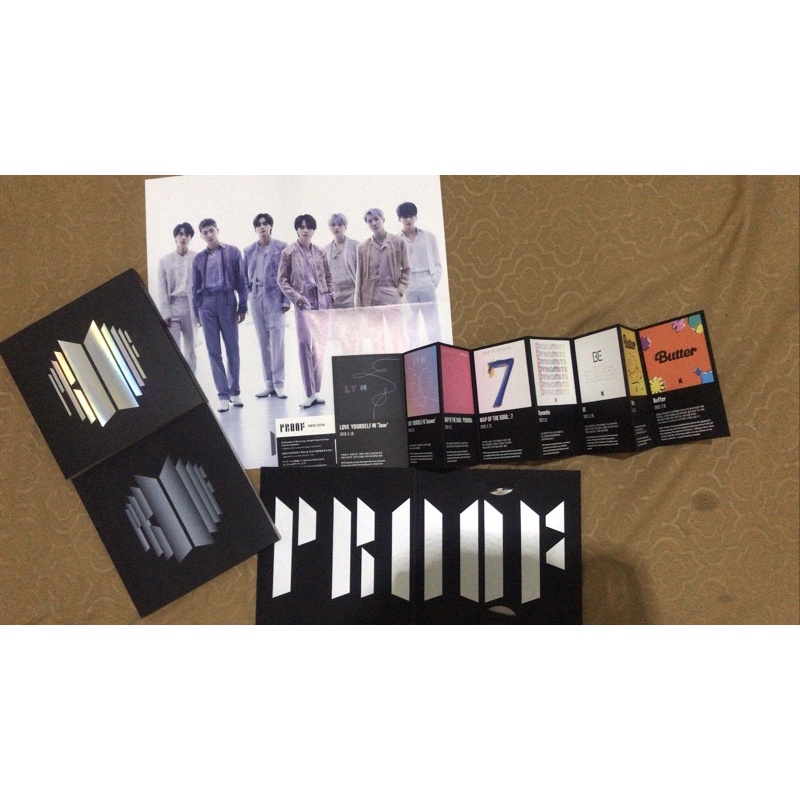 Jual ALBUM BTS PROOF COMPACT unsealed | Shopee Indonesia