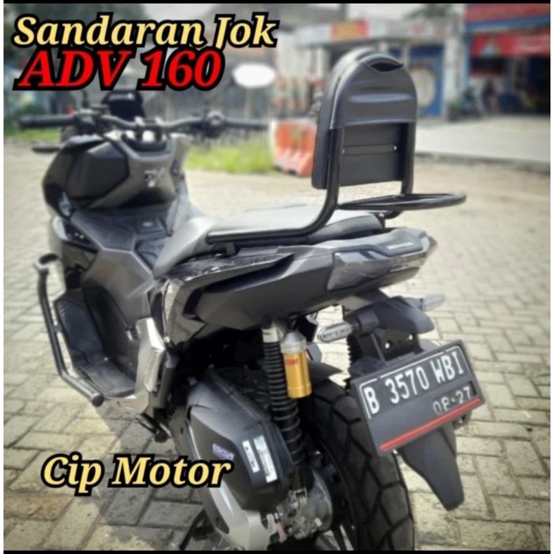 Jual Sandaran Jok belakang Honda Adv 150 Adv 160 Back rest Honda Adv ...