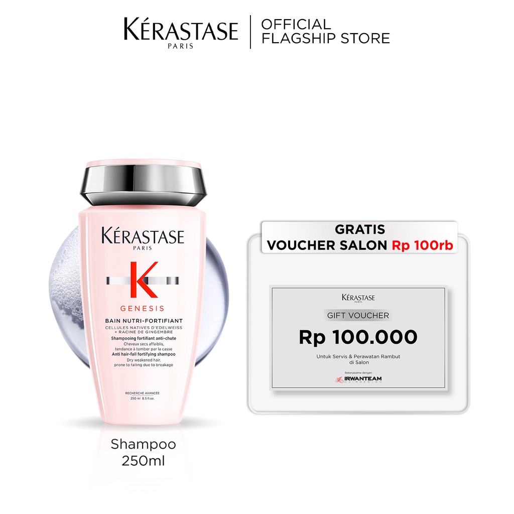 Jual Kerastase Shampoo Rambut Rontok & PatahBain Genesis Nutri 250ml