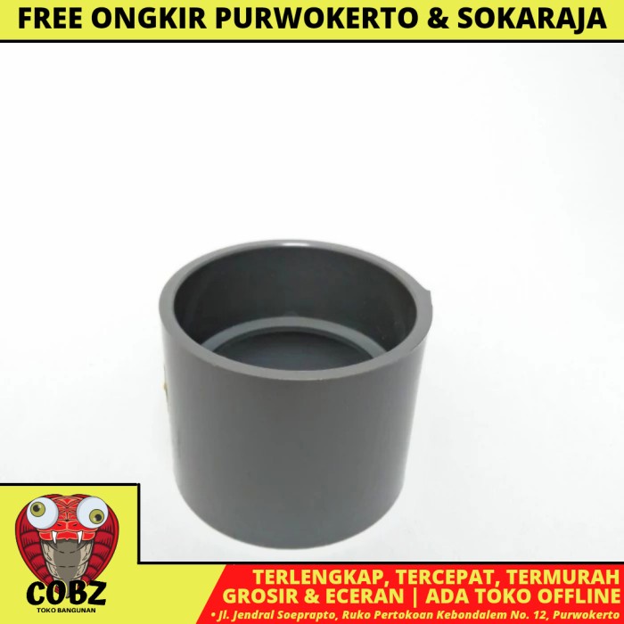 Jual 2 IN / RUCIKA D-DS Sok Shock Socket Sambungan Fitting Pipa PVC ...