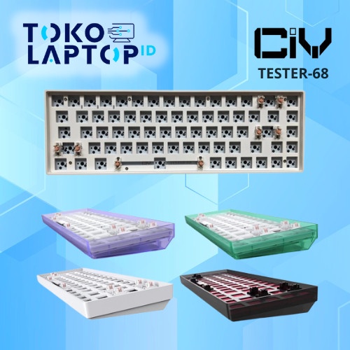 Jual CIY Tester68 / Tester 68 / Tester-68 Wireless Mechanical Keyboard ...