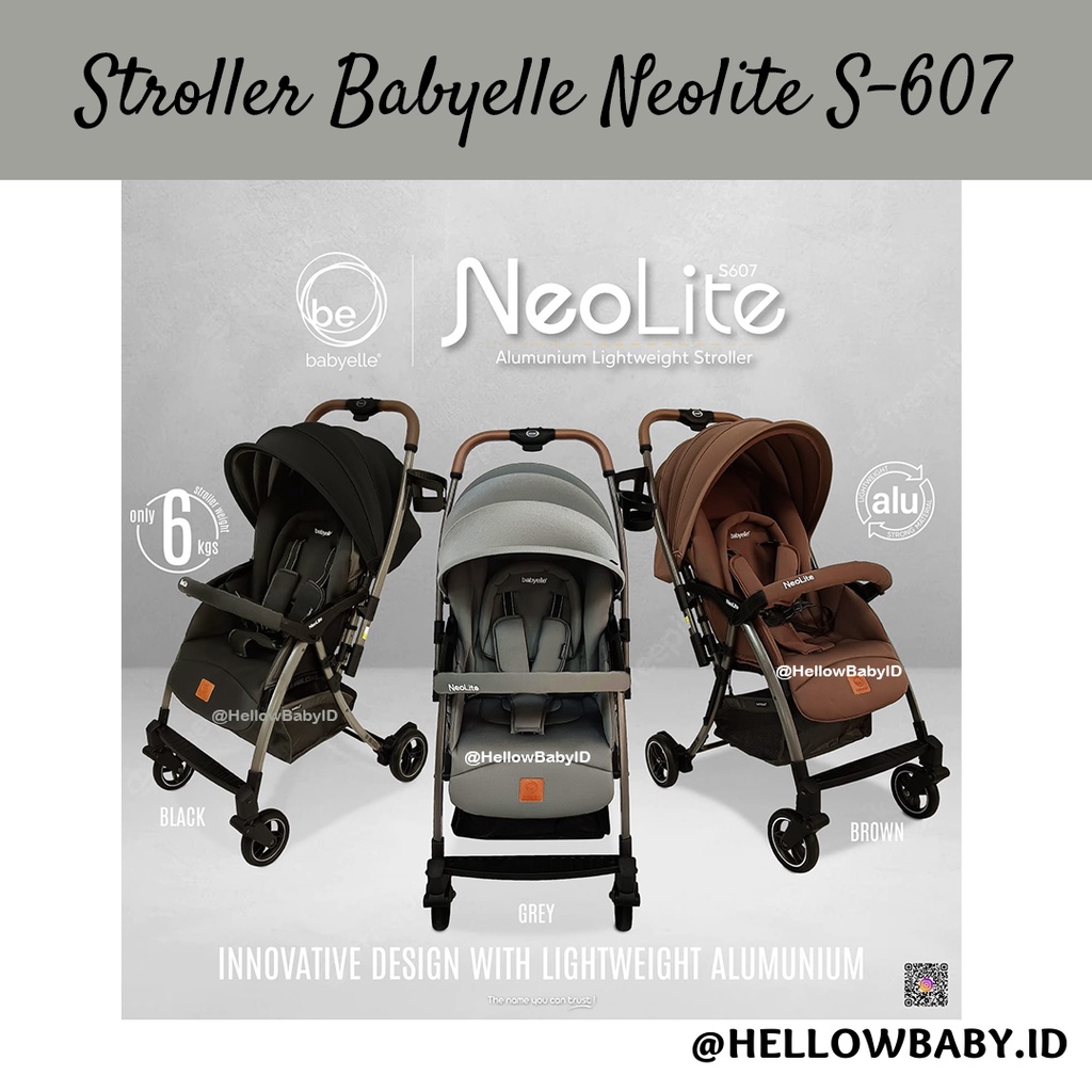 Stroller shop reversible ringan