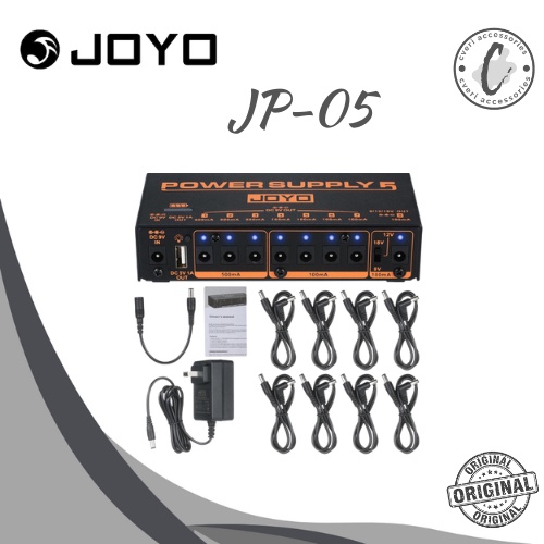 Jual Joyo JP05 Guitar Effect Power Supply Station 8 Isolated Original JP05 Shopee Indonesia
