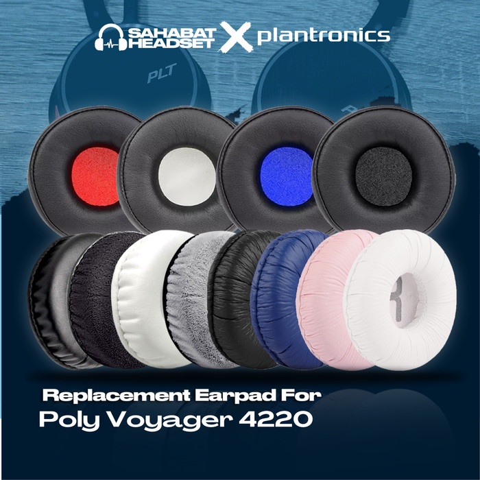Jual Earpad Ear Cushion Earcup Plantronics Poly Voyager 4220 Pad Foam ...