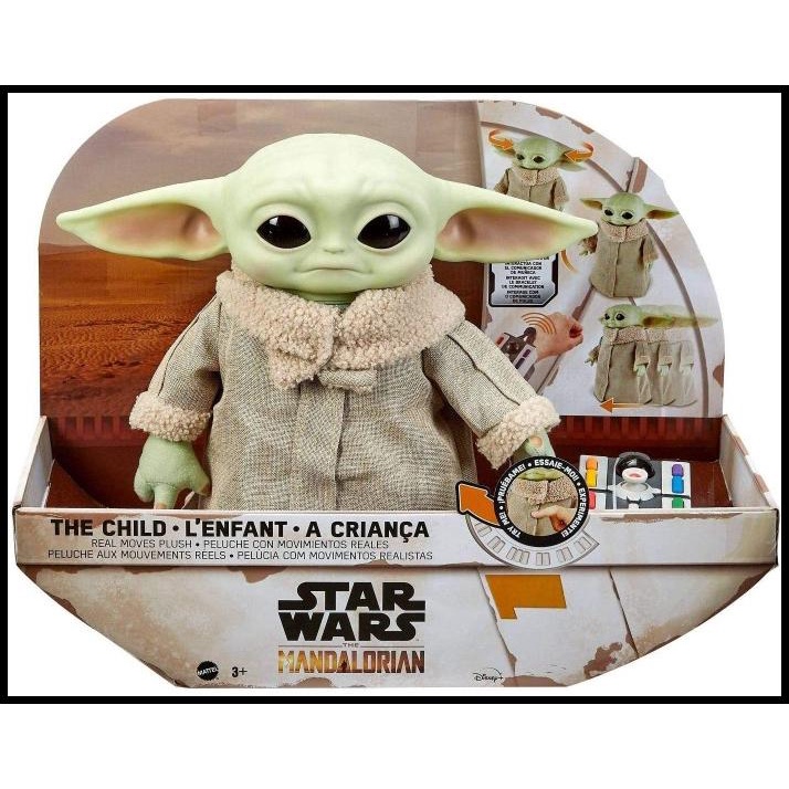 Jual Promo Mandalorian Star Wars Baby Yoda The Child Real Moves Plush